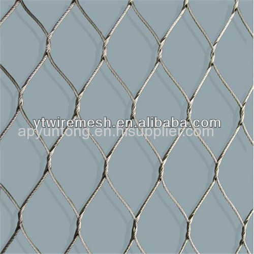 hand-woven steel wire rope net