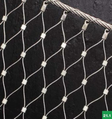 bird enclosure\aviary wire mesh fence\zoo stainless steel rope netting 