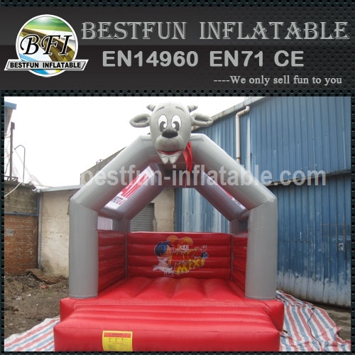 Cartoon Goat Bounce House for Supermarket