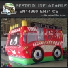 Commercial Inflatable Fire Truck Bouncer House