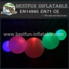 Exhibition Spheres Inflatable Led Lighting