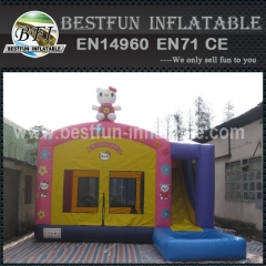 Hello Kitty Inflatable Amusement Bouncer Combo