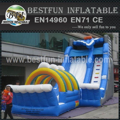 Inflatable Water Slide for Splash Park