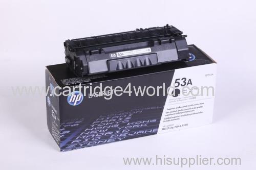 Reset Toner Cartridges For Hp 53A Original Laser Toner In Good Quality China Supplier