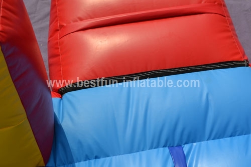 Big Circus Performers Inflatable Slide