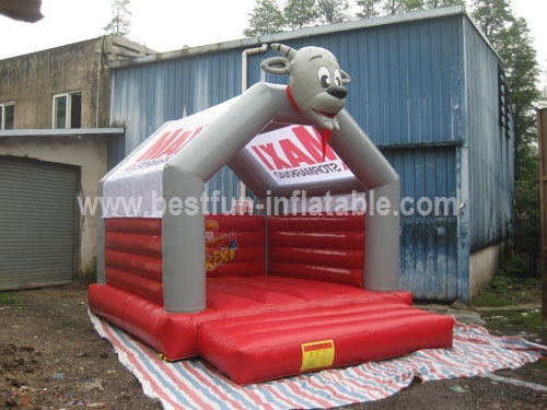 Cartoon Goat Bounce House for Supermarket