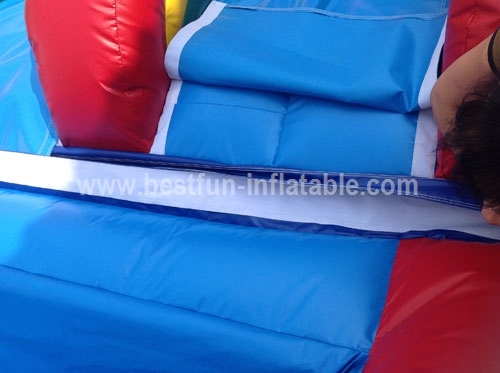 Colorful Inflatable Water Slide with 3 Lines