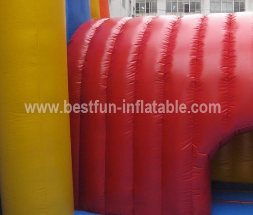 Giant Inflatable Bouncer Combo with Double Line Slide