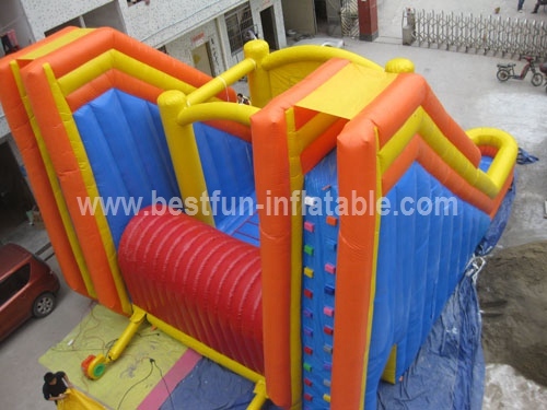 Giant Inflatable Bouncer Combo with Double Line Slide