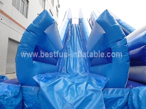 Inflatable Double Tube Water Slide
