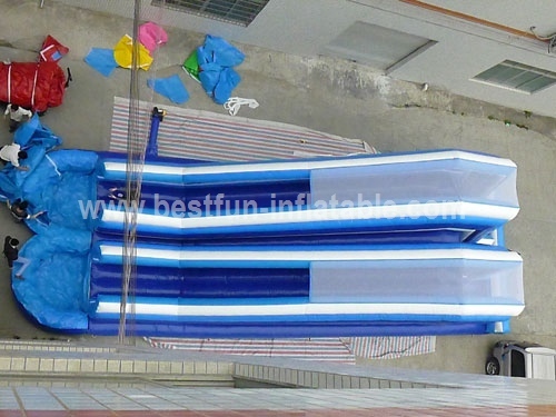 Inflatable Double Tube Water Slide