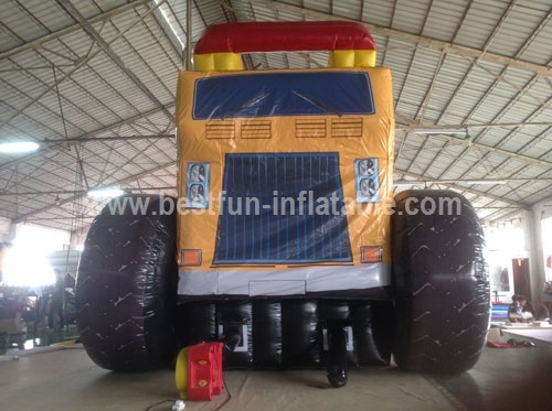 Inflatable Heavy Haulin Dump Truck Slide