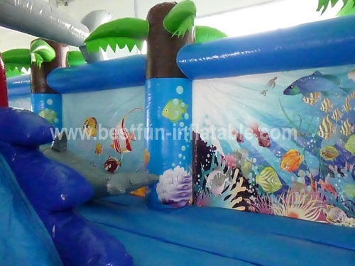 Inflatable Shark Bite Jumper / Bounce House