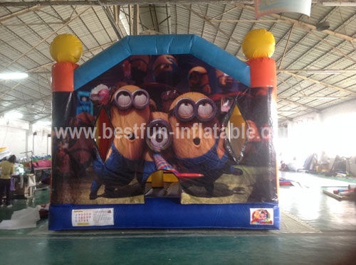 Print Minions Themed Bouncer Inflatable Combo