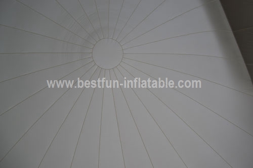 White Inflatable Portable Magic Projection Dome for Planetarium Laser Shows