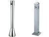 VinBRO Stainless Steel Outdoor Floor Type Standing Cigarette Ashtrays