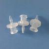Luer Taper Plastic Pipe Joints 1/16&quot; Pipe Connector Fitting For Vacuum