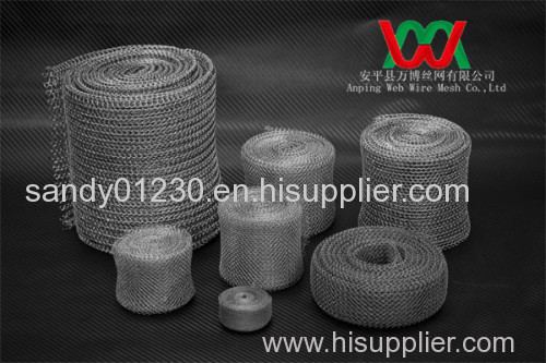 knitted wire mesh gasket for environmental protection