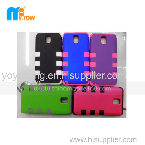 Combination cases with pc +tpu cover for samsung cases