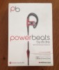 Monster PowerBeats Dre Ear Hook Sport Headphones ControlTalk Mic Red