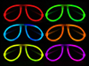 Fashion glow sun glasses in the dark for custom made