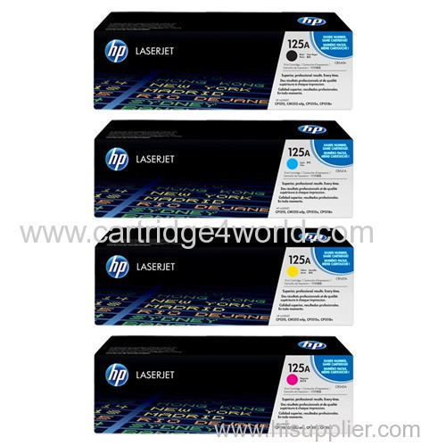 Hp Color toner cartridges CB540A~543A Original Laser toners with competitive price