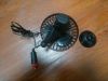 12v oscillating fan car use 5inch