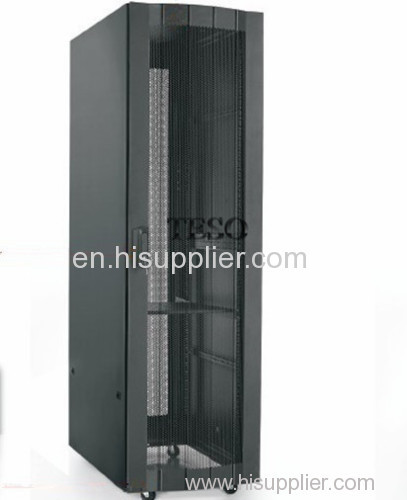 42U Vented Server Rack Cabinet 19inch Vertical , High Grade Steel