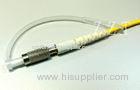 Single Mode Corning Fiber Optical Patch Cords SX ROHS , DIN / UPC