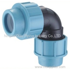 Elbow/PP Compression Fittings Equal Elbow
