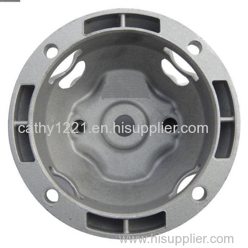 Machinery part with die casting