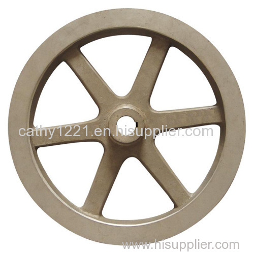 Wheel with die casting