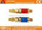 Welding 1 / 4 Brass Fuel Gas Flashback Arrestor With Cutting Torch