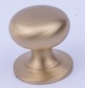 Brass mushroom furniture knob
