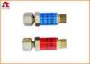 Brass Oxygen Fuel Gas Flashback Arrestor For Cutting Torch / Hose Anti Return Flow