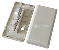 LSA 10 pair indoor distribution box