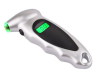 Digital tire gauge with LCD back light and head light