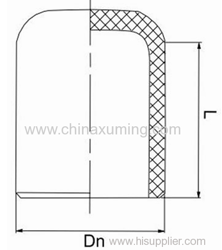 HDPE Butt Fusion Injection End Cap Pipe Fittings