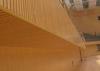 Acoustic Wood Wall Panels / Wooden Soundproof Board Material For Stadium