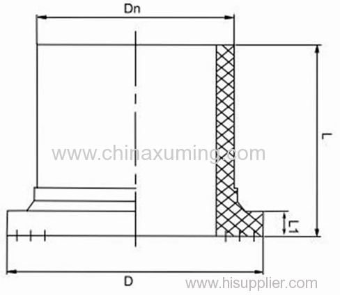 HDPE Butt Fusion Injection Flange Adapter Pipe Fittings