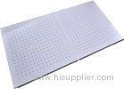 Melamine Laminate MDF Acoustic Ceiling Board , White 1200 * 600mm