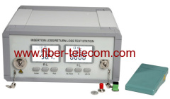 Insertion loss and Return loss test station