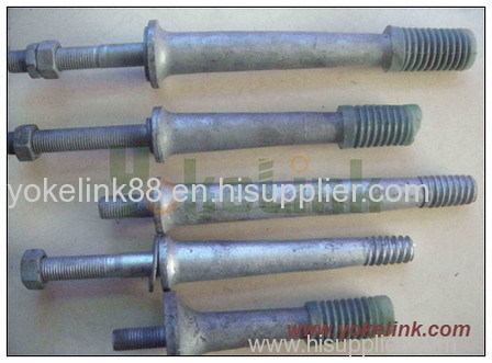 Spindle Insulator Pin,forged steel pin