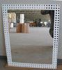 3mm 6mm Clear Silver Processed Mirror Glass Wall Mounted , Silkscreen Printed