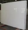 Decorative 3mm - 6mm Lacquered Glass Pure White Beige For Feature Walls / Wardrobes