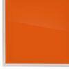 Indoor Decorative Orange Lacquered Glass 5mm Wall With Clear Float Glass Waterproof