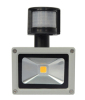 10-50W IP65 COB LED Flood Light with PIR sensor detector