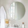 6mm Frameless Silver Glass Mirror , Waterproof Decorative Silver Mirror Glass