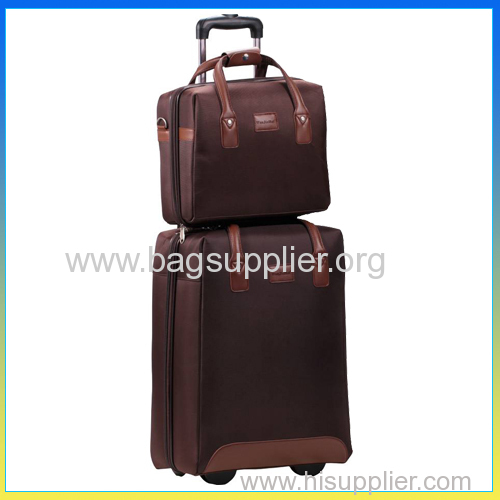 Hot sale fashion business trip trolley case top 10 luggage sets