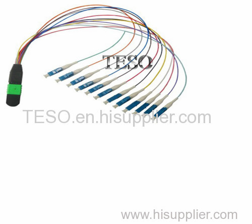 MTP / MPO Fiber Optic Patch Cord with High Performance